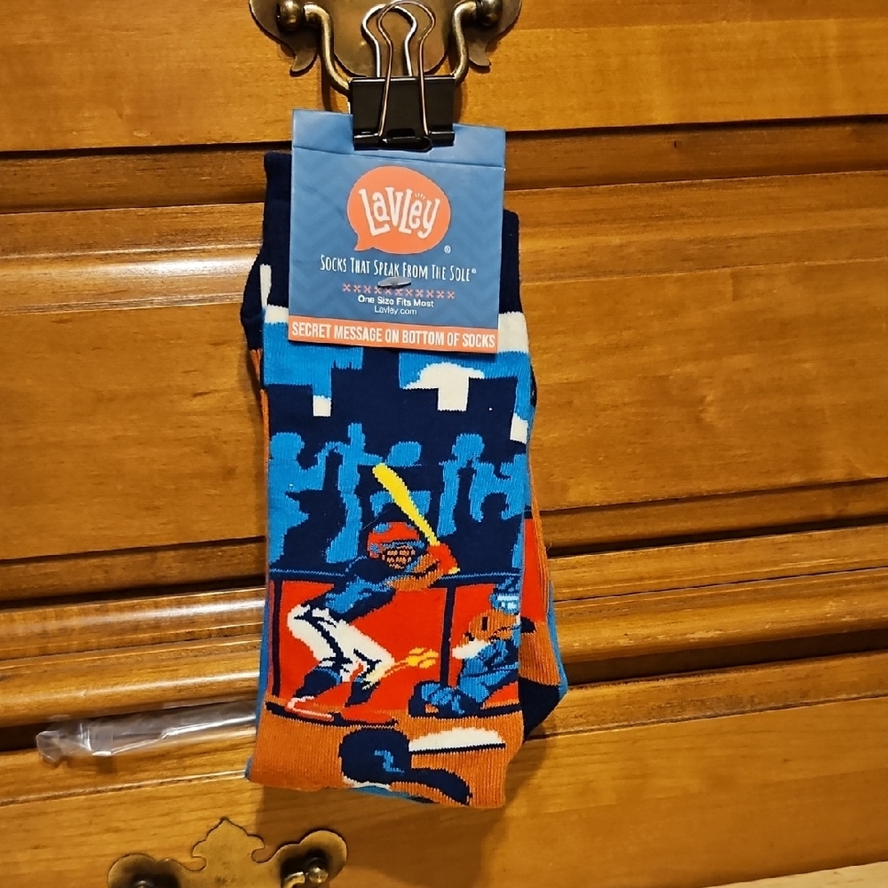 Lavley-I'd Rather Be Playing Softball Socks.